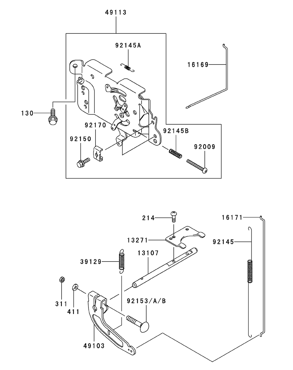 Fh541v-Bs31 Control Equipemnt Diagram and Parts List for H1748 55AI4HPS750-WAM Cub Cadet Lawn Mower